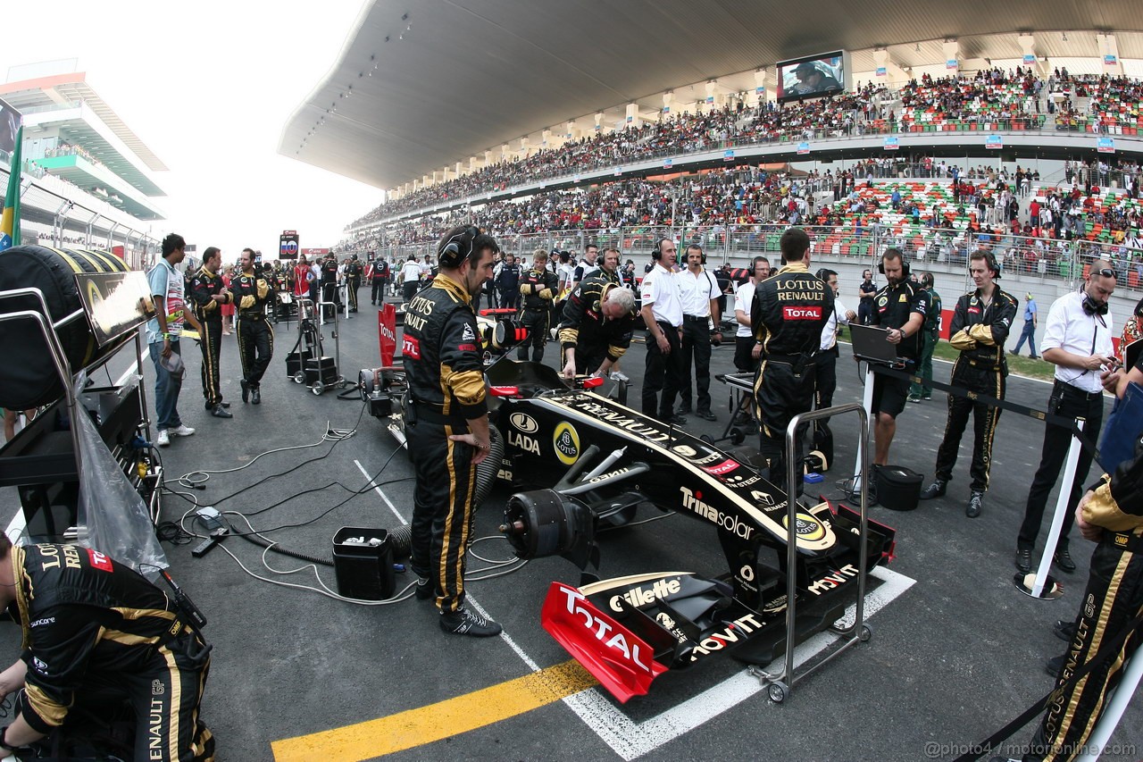 GP INDIA, Bruno Senna (BRA), Lotus Renault GP