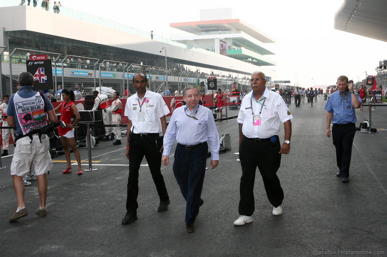 GP INDIA, Jean Todt (FRA), President FIA