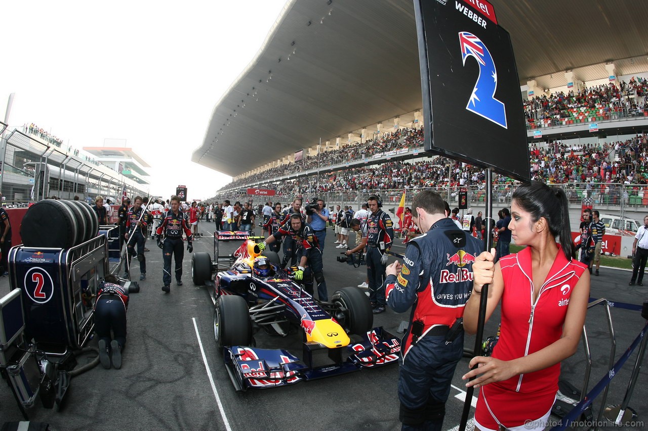 GP INDIA, Mark Webber (AUS), Red Bull Racing 