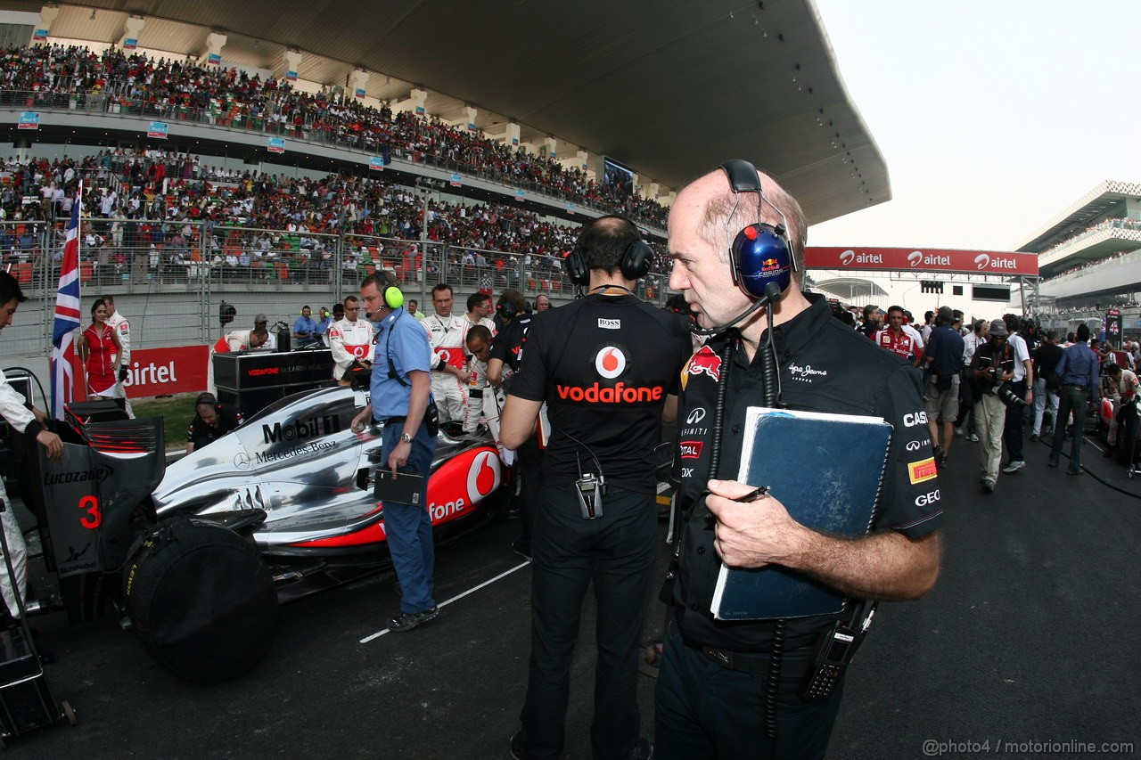 GP INDIA, Adrian Newey (GBR), Red Bull Racing, Technical Operations Director 