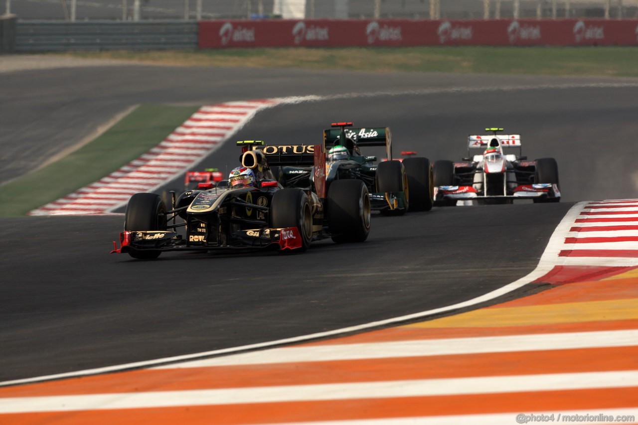 GP INDIA, Vitaly Petrov (RUS), Lotus Renault GP 