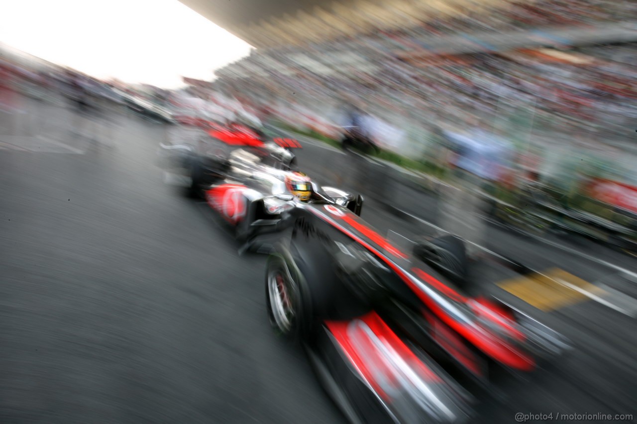 GP INDIA, Lewis Hamilton (GBR), McLaren Mercedes 