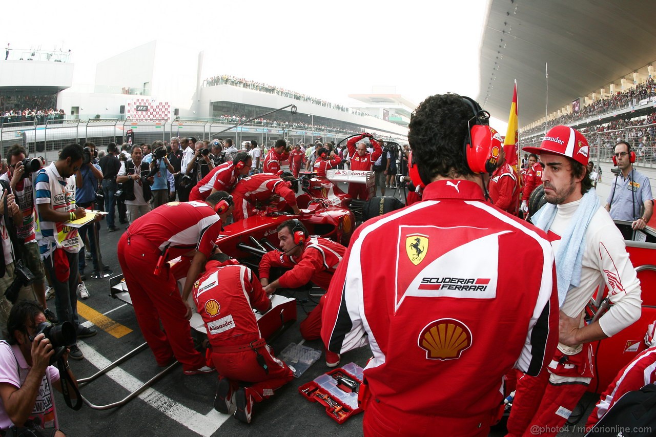 GP INDIA, Fernando Alonso (ESP), Ferrari 