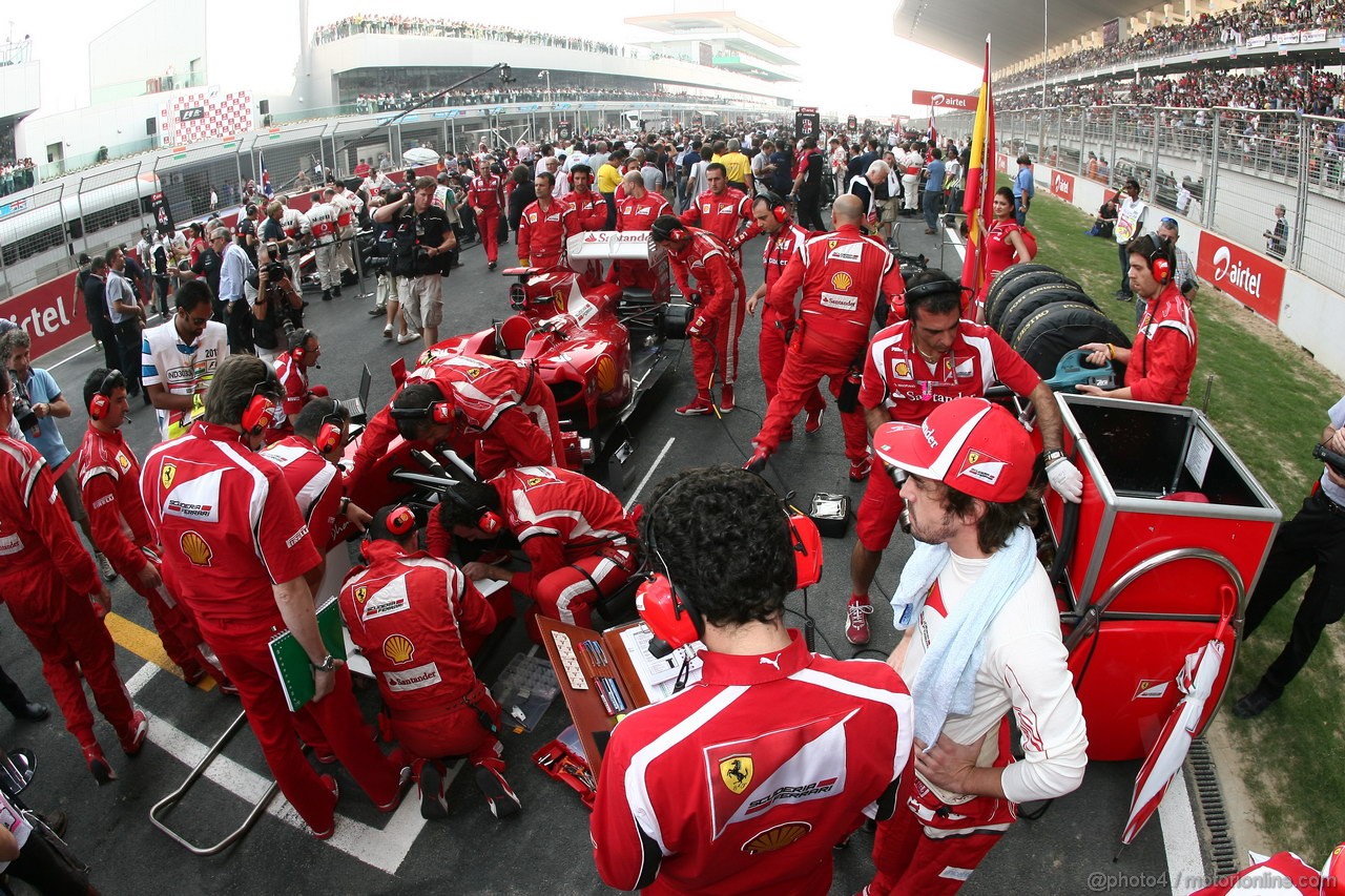 GP INDIA, Fernando Alonso (ESP), Ferrari 