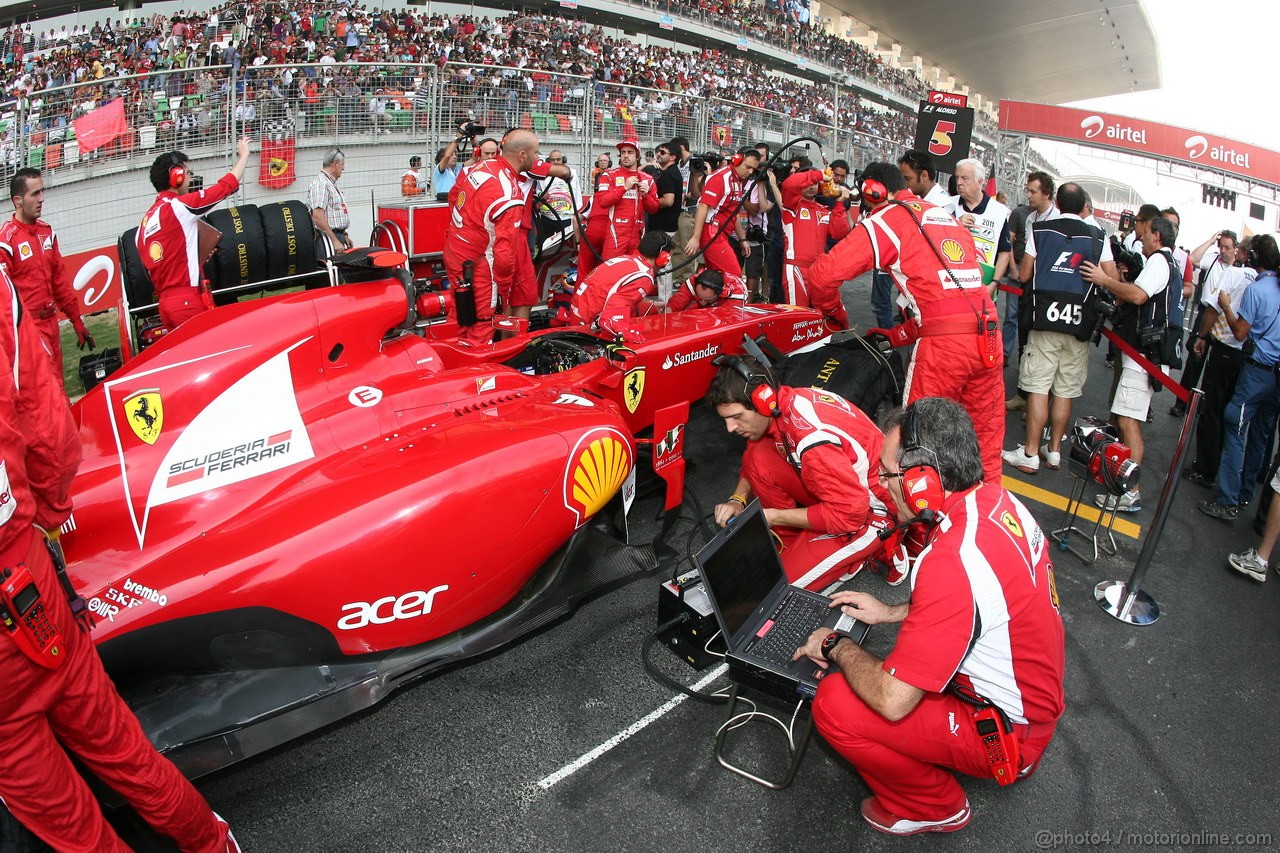 GP INDIA, Fernando Alonso (ESP), Ferrari 
