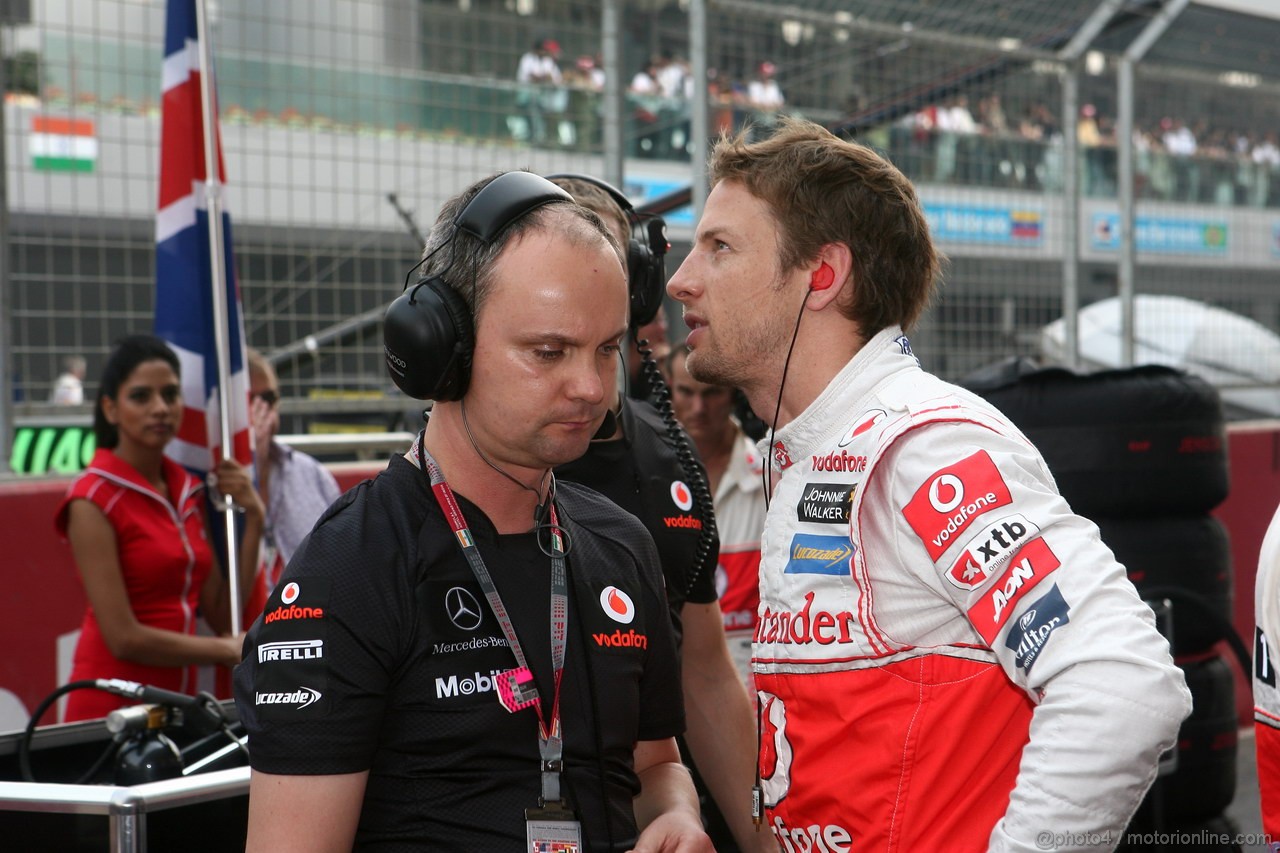 GP INDIA, Jenson Button (GBR), McLaren Mercedes 