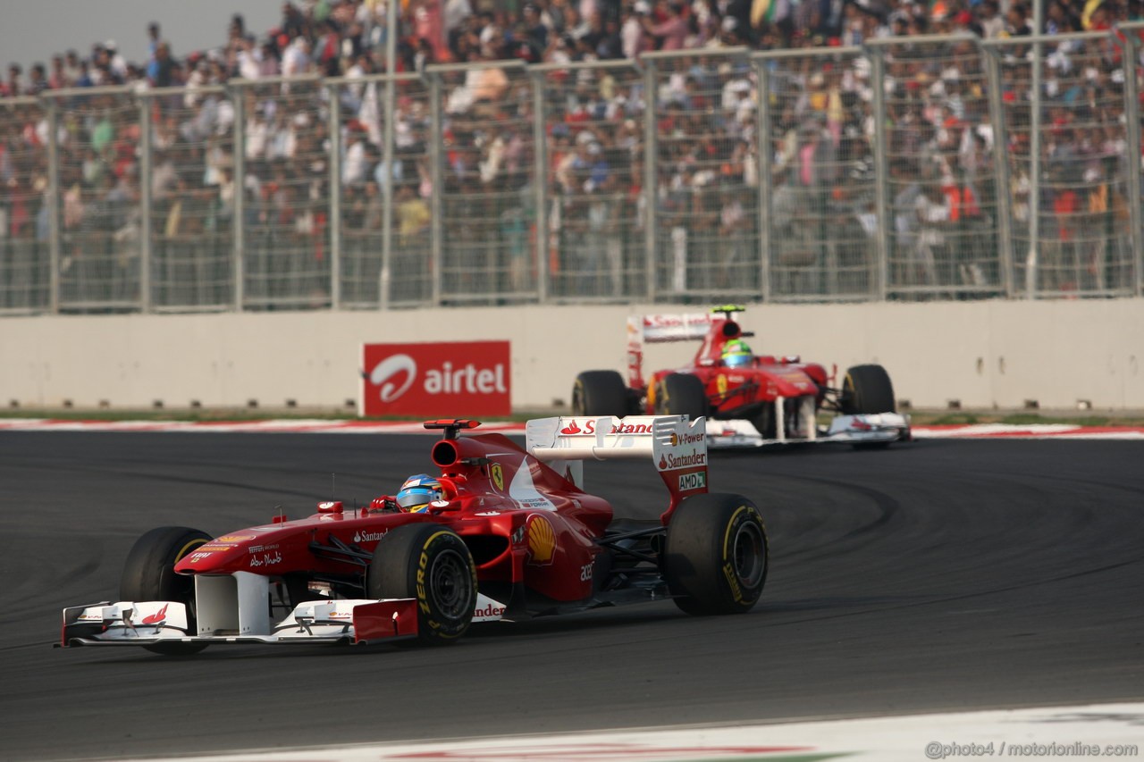GP INDIA, Fernando Alonso (ESP), Ferrari 
