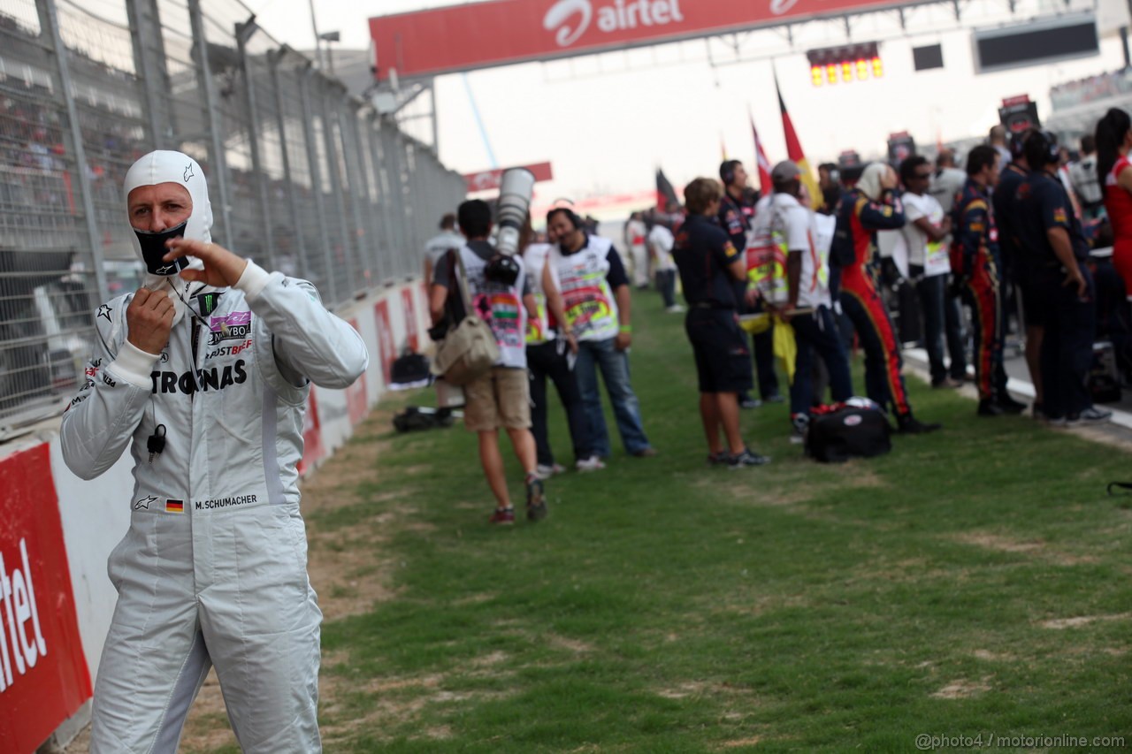 GP INDIA, Michael Schumacher (GER), Mercedes GP Petronas F1 Team 