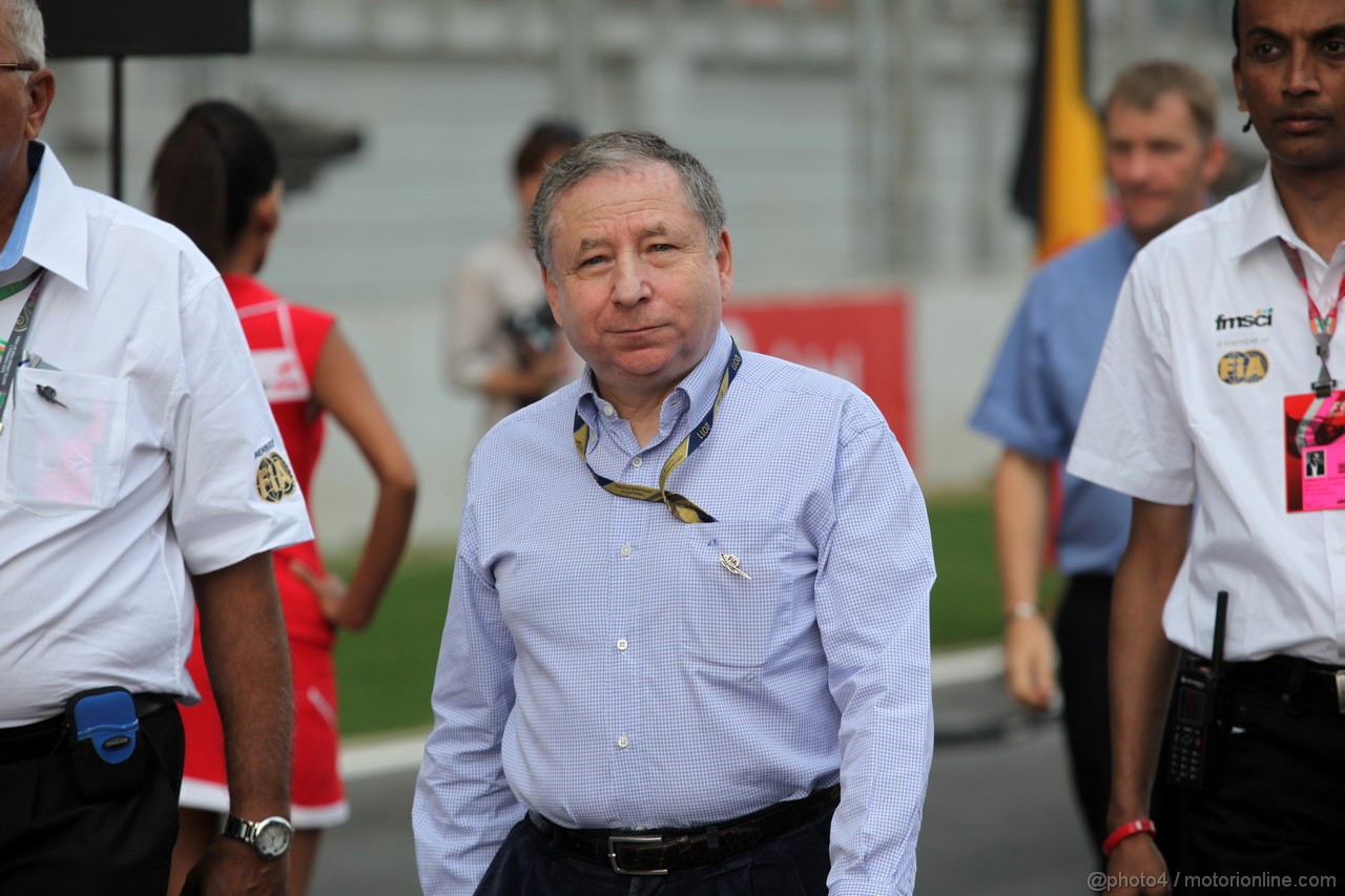 GP INDIA, Jean Todt (FRA), President FIA