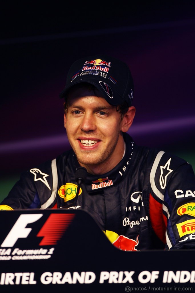 GP INDIA, Sebastian Vettel (GER), Red Bull Racing 
