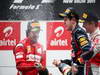 GP INDIA, Podium � 1st Sebastian Vettel (GER), Red Bull Racing, 2nd Jenson Button (GBR), McLaren Mercedes, 3rd Fernando Alonso (ESP), Ferrari & Adrian Newey (GBR), Red Bull Racing, Technical Operations Director