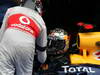 GP INDIA, Podium � 1st Sebastian Vettel (GER), Red Bull Racing, 2nd Jenson Button (GBR), McLaren Mercedes, 3rd Fernando Alonso (ESP), Ferrari & Adrian Newey (GBR), Red Bull Racing, Technical Operations Director
