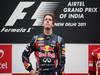GP INDIA, Podium � 1st Sebastian Vettel (GER), Red Bull Racing, 2nd Jenson Button (GBR), McLaren Mercedes, 3rd Fernando Alonso (ESP), Ferrari & Adrian Newey (GBR), Red Bull Racing, Technical Operations Director
