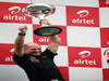 GP INDIA, Podium � 1st Sebastian Vettel (GER), Red Bull Racing, 2nd Jenson Button (GBR), McLaren Mercedes, 3rd Fernando Alonso (ESP), Ferrari & Adrian Newey (GBR), Red Bull Racing, Technical Operations Director