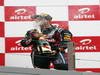 GP INDIA, Podium � 1st Sebastian Vettel (GER), Red Bull Racing, 2nd Jenson Button (GBR), McLaren Mercedes, 3rd Fernando Alonso (ESP), Ferrari & Adrian Newey (GBR), Red Bull Racing, Technical Operations Director