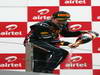 GP INDIA, Podium � 1st Sebastian Vettel (GER), Red Bull Racing, 2nd Jenson Button (GBR), McLaren Mercedes, 3rd Fernando Alonso (ESP), Ferrari & Adrian Newey (GBR), Red Bull Racing, Technical Operations Director