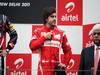 GP INDIA, Podium � 1st Sebastian Vettel (GER), Red Bull Racing, 2nd Jenson Button (GBR), McLaren Mercedes, 3rd Fernando Alonso (ESP), Ferrari & Adrian Newey (GBR), Red Bull Racing, Technical Operations Director