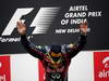 GP INDIA, Podium � 1st Sebastian Vettel (GER), Red Bull Racing, 2nd Jenson Button (GBR), McLaren Mercedes, 3rd Fernando Alonso (ESP), Ferrari & Adrian Newey (GBR), Red Bull Racing, Technical Operations Director