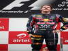 GP INDIA, Podium � 1st Sebastian Vettel (GER), Red Bull Racing, 2nd Jenson Button (GBR), McLaren Mercedes, 3rd Fernando Alonso (ESP), Ferrari & Adrian Newey (GBR), Red Bull Racing, Technical Operations Director