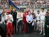GP INDIA, F1 respects a minutes silence for Dan Wheldon & Marco Simoncelli