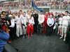 GP INDIA, F1 respects a minutes silence for Dan Wheldon & Marco Simoncelli