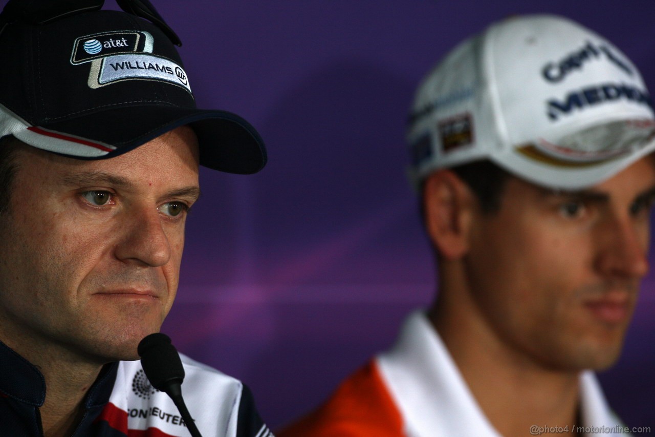 GP INDIA, Rubens Barrichello (BRA), AT&T Williams