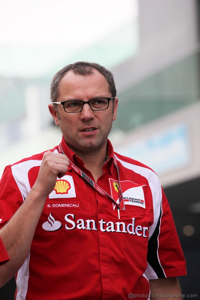 GP INDIA, Stefano Domenicali (ITA) Ferrari General Director 