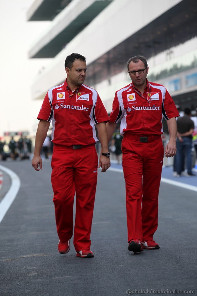 GP INDIA, Stefano Domenicali (ITA) Ferrari General Director 