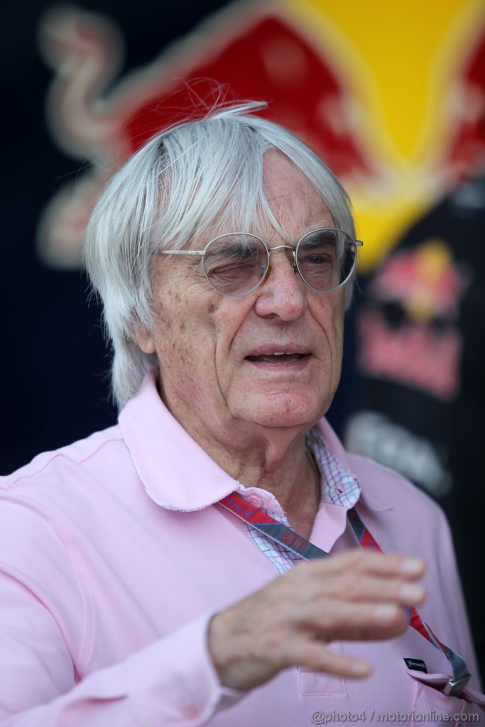 GP INDIA, Bernie Ecclestone (GBR) 