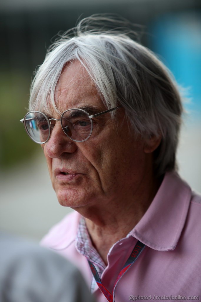 GP INDIA, Bernie Ecclestone (GBR) 