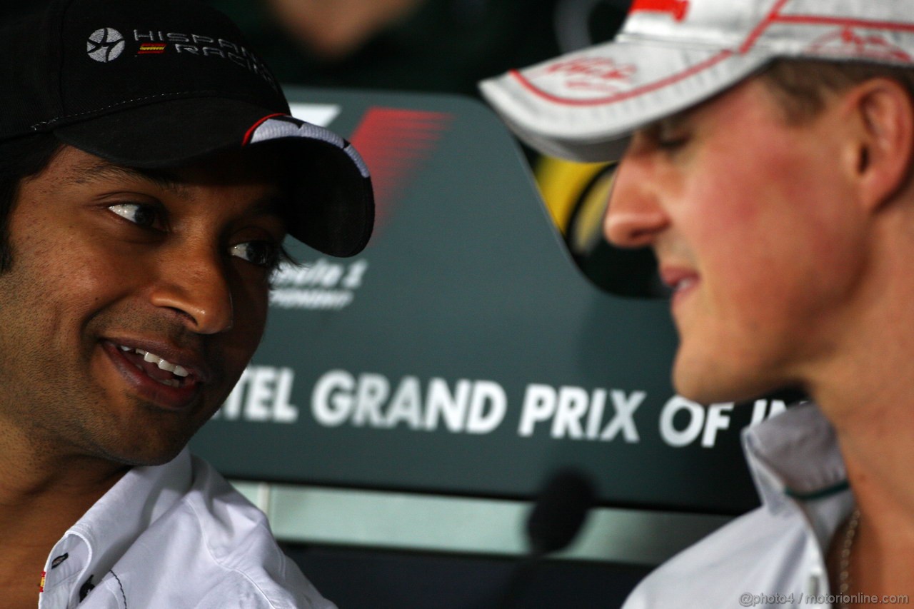GP INDIA, Narain Karthikeyan (IND), HRT Formula One Team