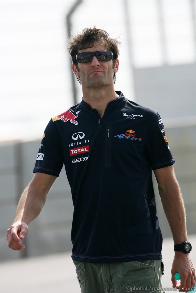 GP INDIA, Mark Webber (AUS), Red Bull Racing 