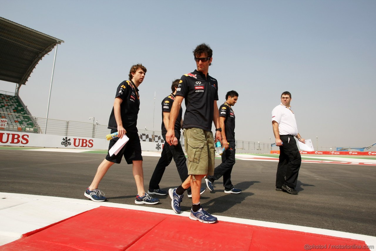 GP INDIA, Mark Webber (AUS), Red Bull Racing 