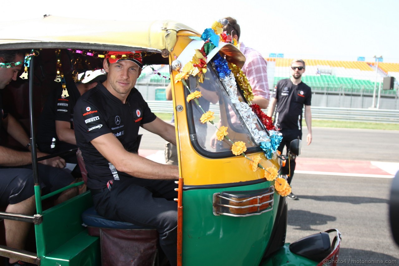 GP INDIA, Jenson Button (GBR), McLaren Mercedes 