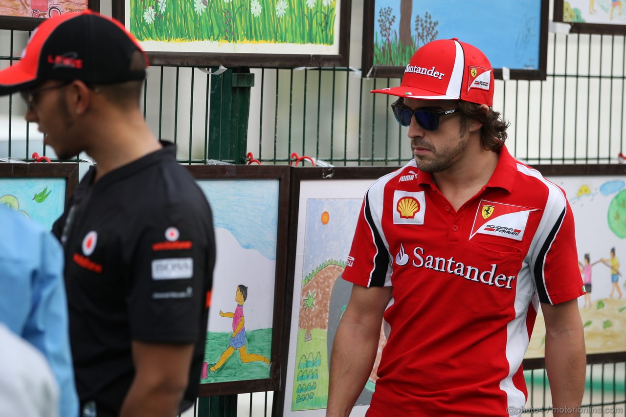 GP INDIA, Fernando Alonso (ESP), Ferrari 