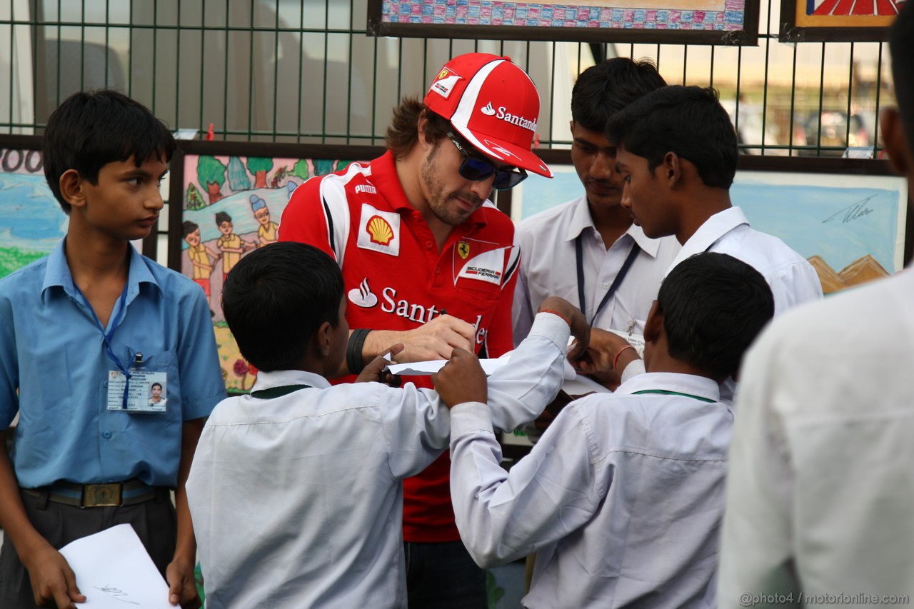 GP INDIA, Fernando Alonso (ESP), Ferrari 