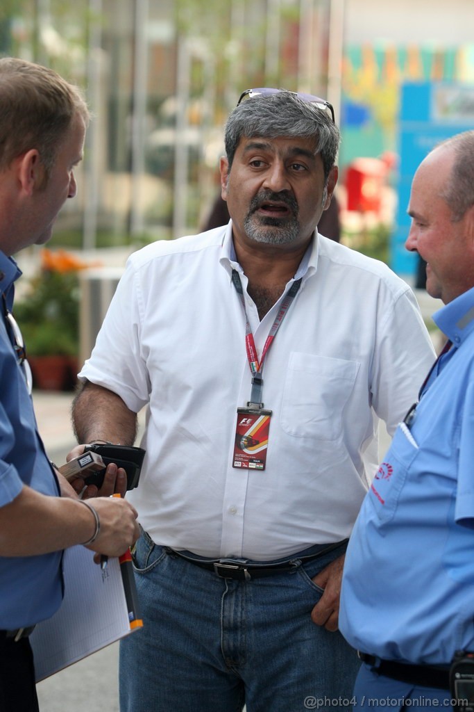 GP INDIA, Vicky Chandhok, President of FMSCI