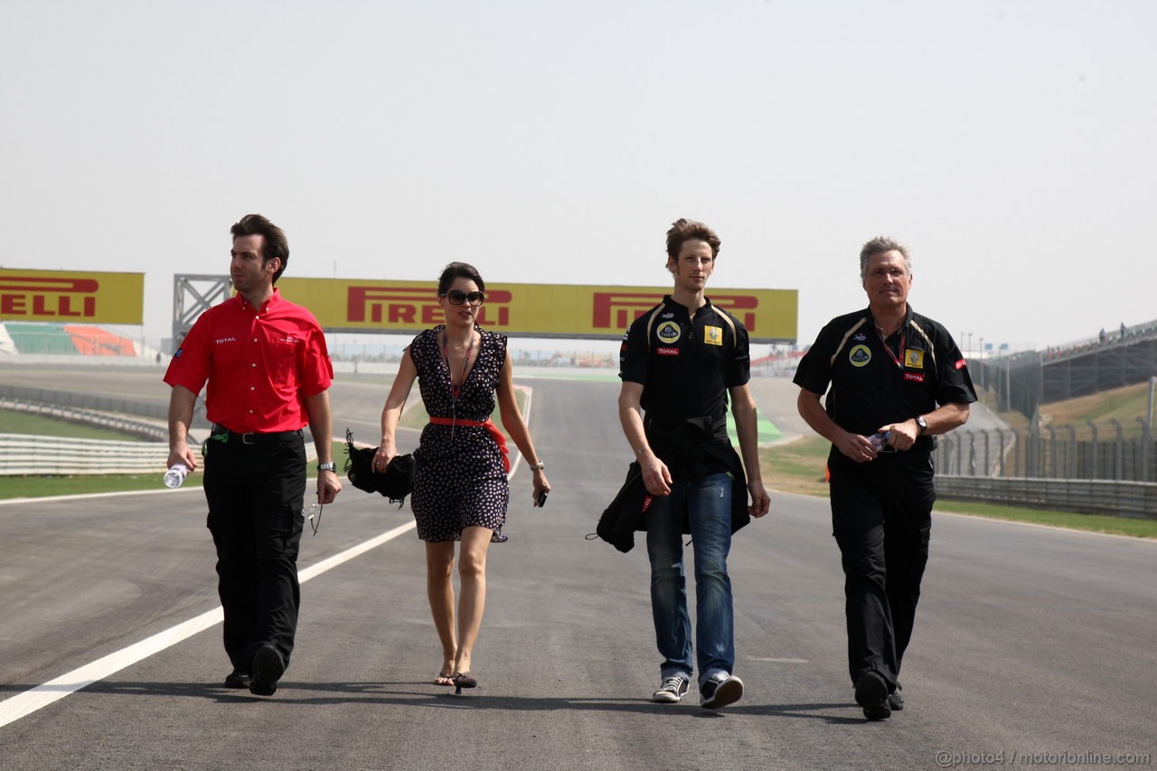 GP INDIA, Romain Grosjean (SUI), Lotus Renault GP