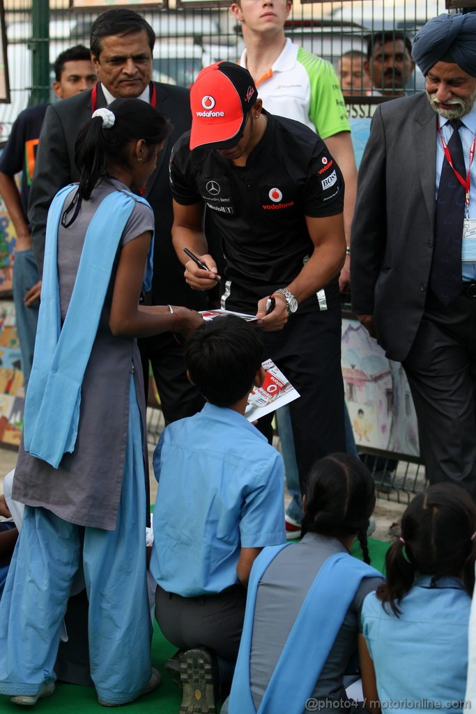 GP INDIA, Lewis Hamilton (GBR), McLaren Mercedes