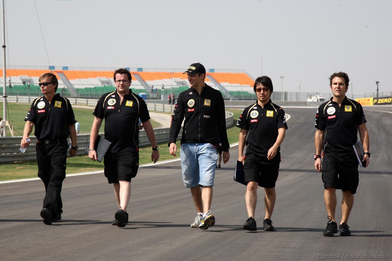 GP INDIA, Vitaly Petrov (RUS), Lotus Renault GP