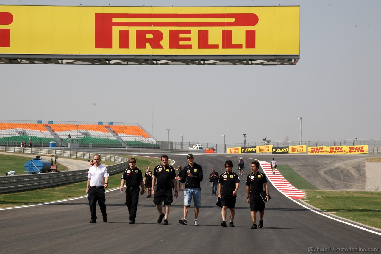 GP INDIA, Vitaly Petrov (RUS), Lotus Renault GP