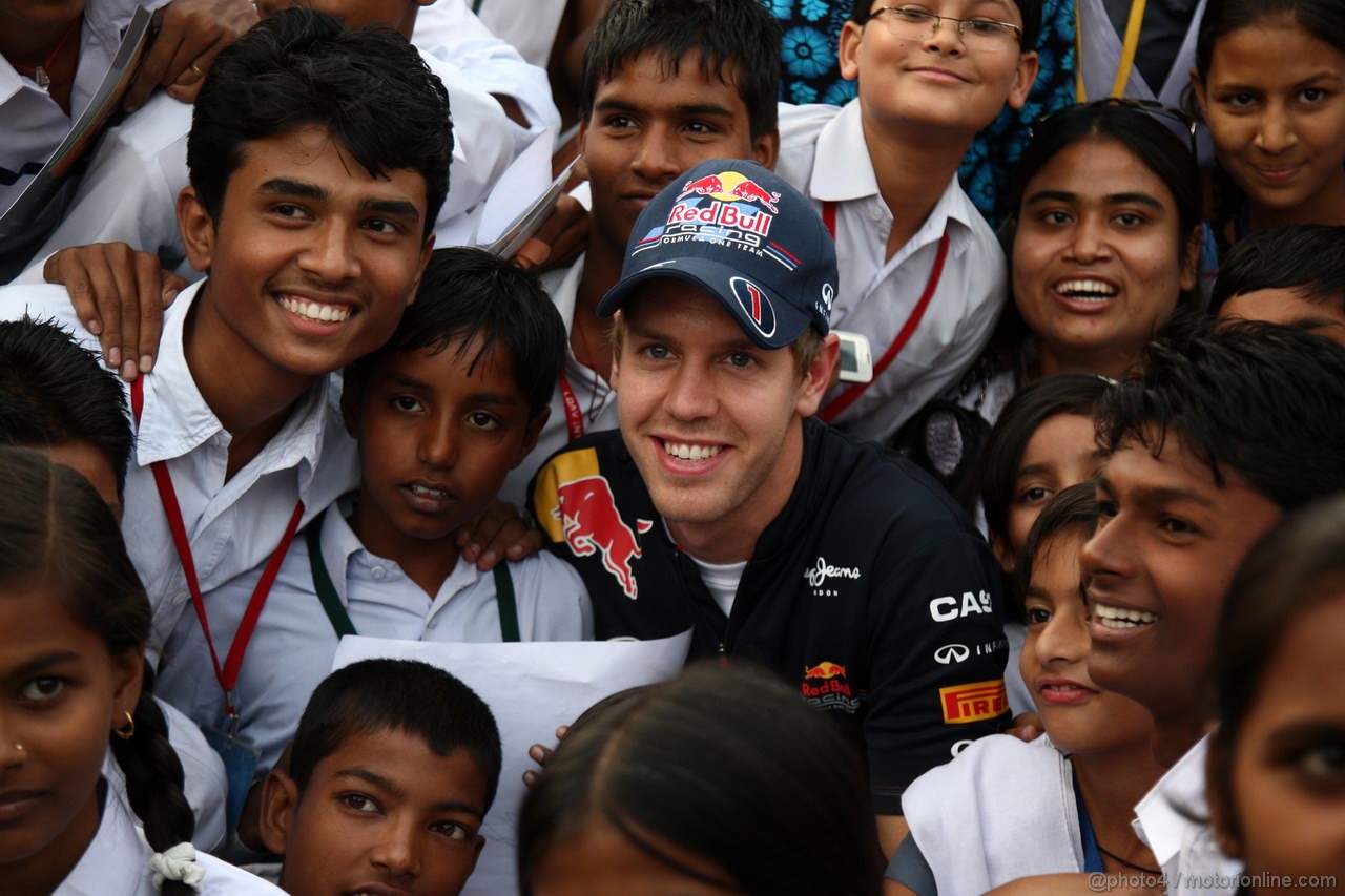 GP INDIA, Sebastian Vettel (GER), Red Bull Racing