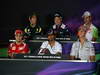 GP INDIA, FIA Press Conference - Felipe Massa (BRA), Ferrari, Narain Karthikeyan (IND), HRT Formula One Team, Michael Schumacher (GER), Mercedes GP Petronas F1 Team, Jarno Trulli (ITA), Team Lotus, Rubens Barrichello (BRA), AT&T Williams, Adrian Sutil (GER), Force India F1 Team 
