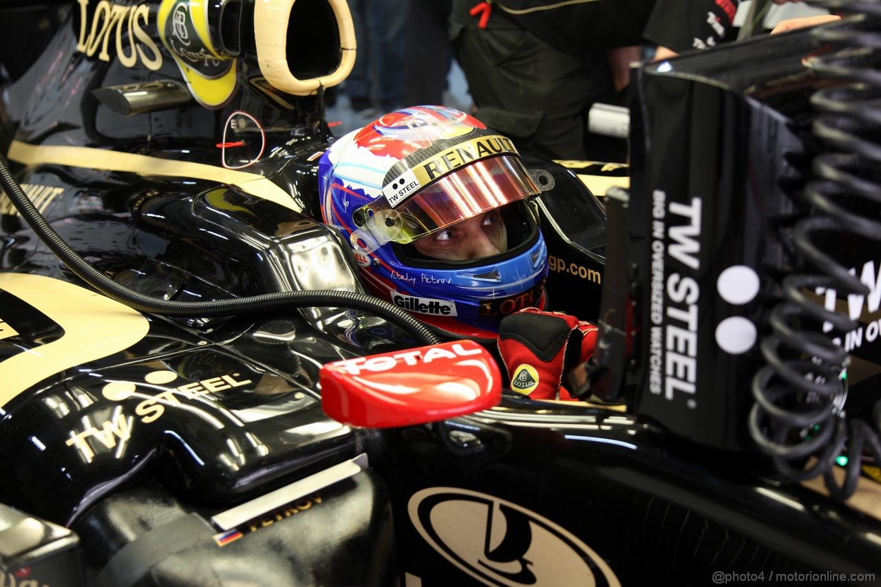 GP INDIA, Vitaly Petrov (RUS), Lotus Renault GP 