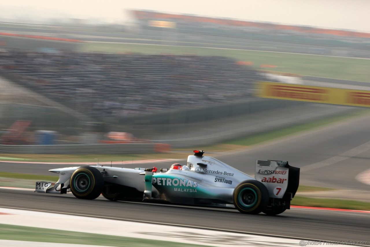 GP INDIA, Michael Schumacher (GER), Mercedes GP Petronas F1 Team 
