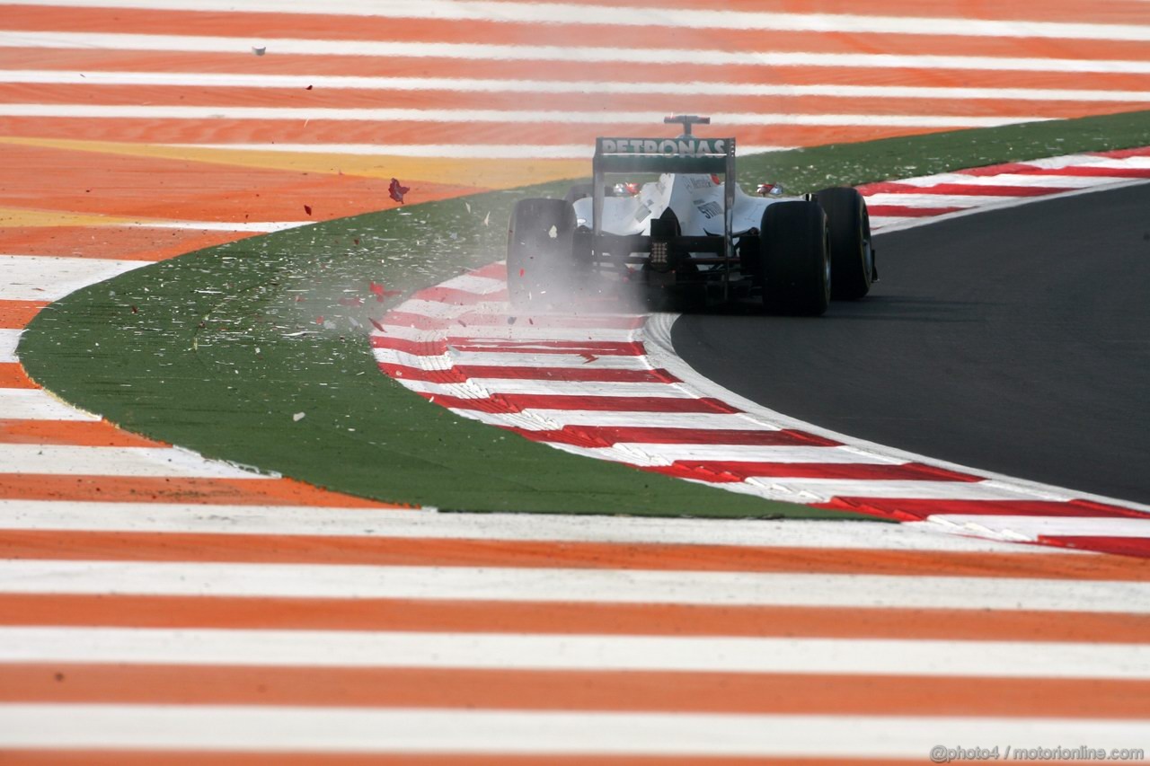 GP INDIA, Michael Schumacher (GER), Mercedes GP Petronas F1 Team 