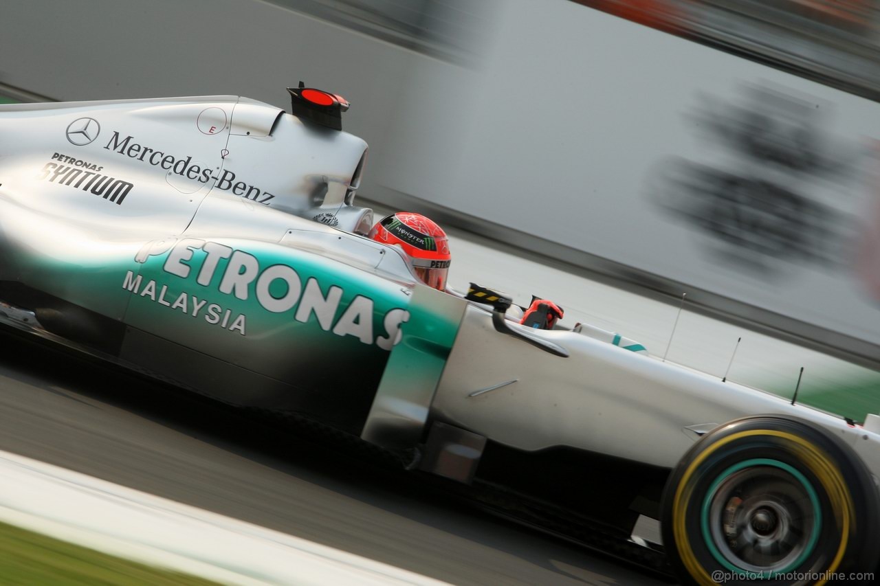 GP INDIA, Michael Schumacher (GER), Mercedes GP Petronas F1 Team 
