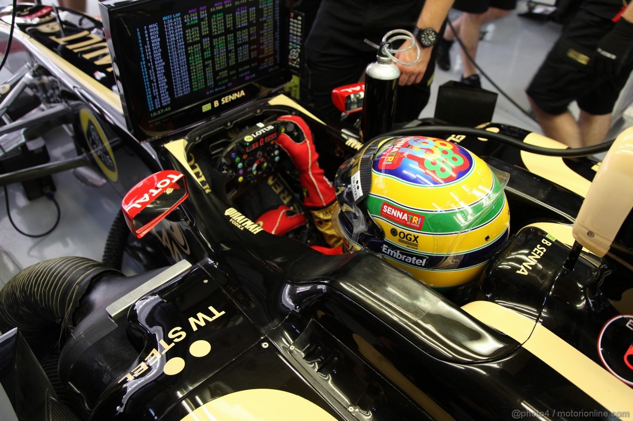GP INDIA, Bruno Senna (BRA), Lotus Renault GP 