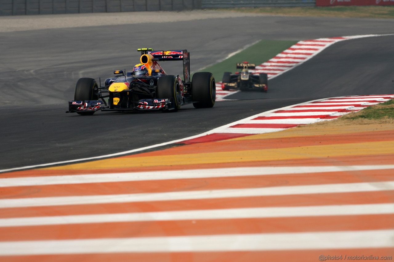 GP INDIA, Mark Webber (AUS), Red Bull Racing 