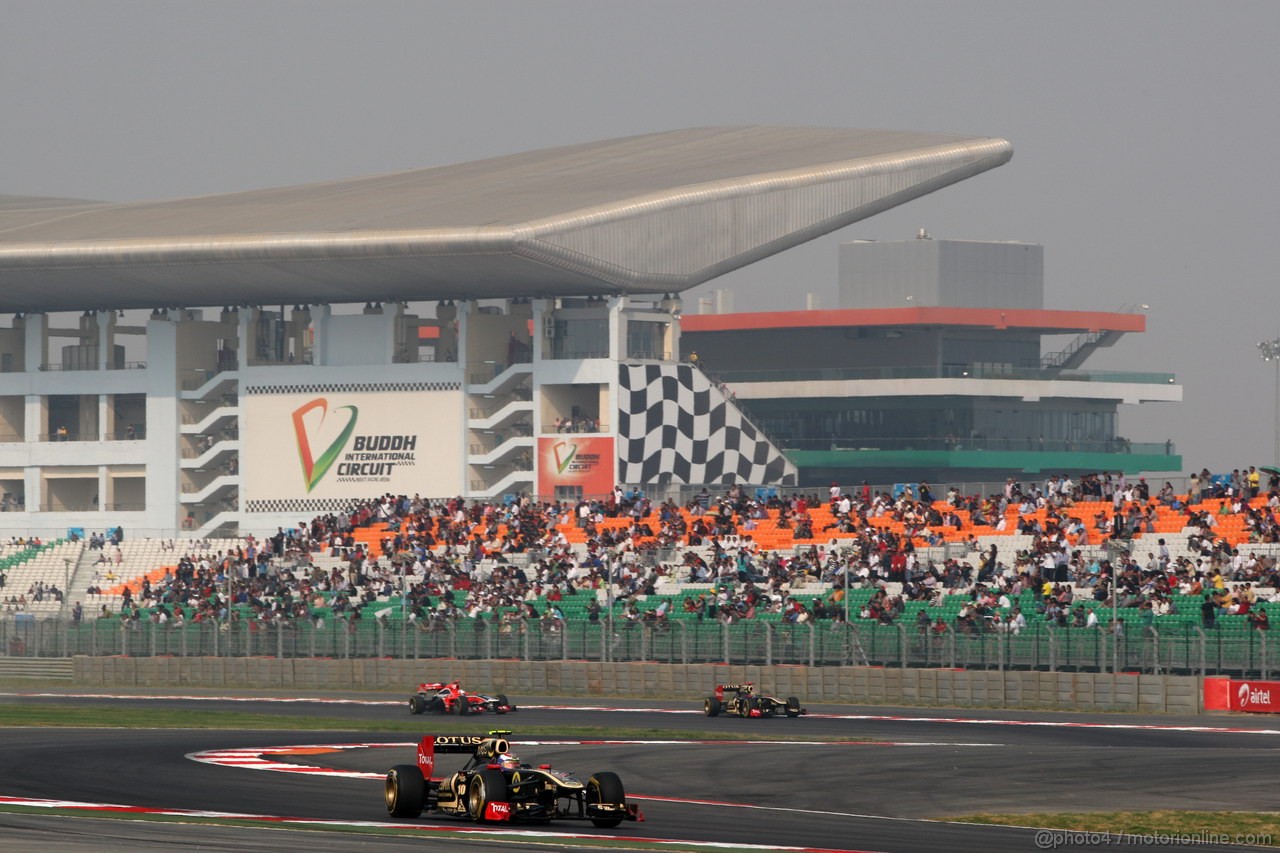 GP INDIA, Vitaly Petrov (RUS), Lotus Renault GP 